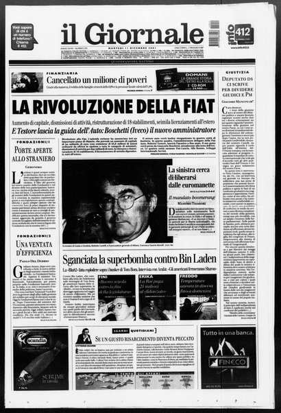 Il giornale : quotidiano del mattino